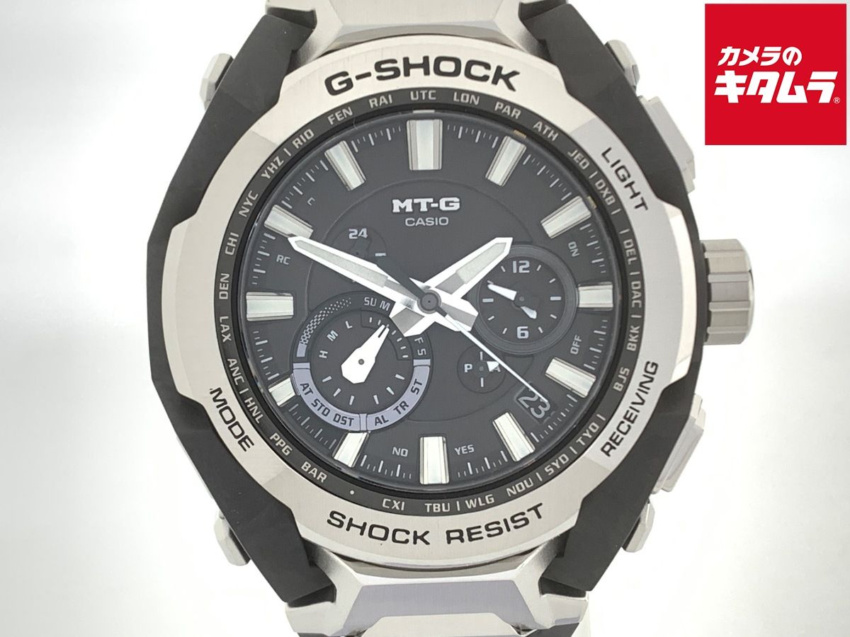 【中古】 【新品同様】 カシオ G-SHOCK MT-G ブラック MTG-B4000D-1AJF ステンレススティール/カーボン