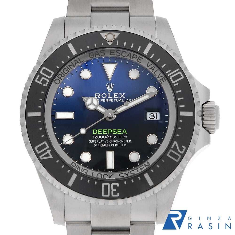 ロレックス ディープシー D-BLUE SEA-DWELLER表記無し 136660 ブルー ランダム番 中古 メンズ