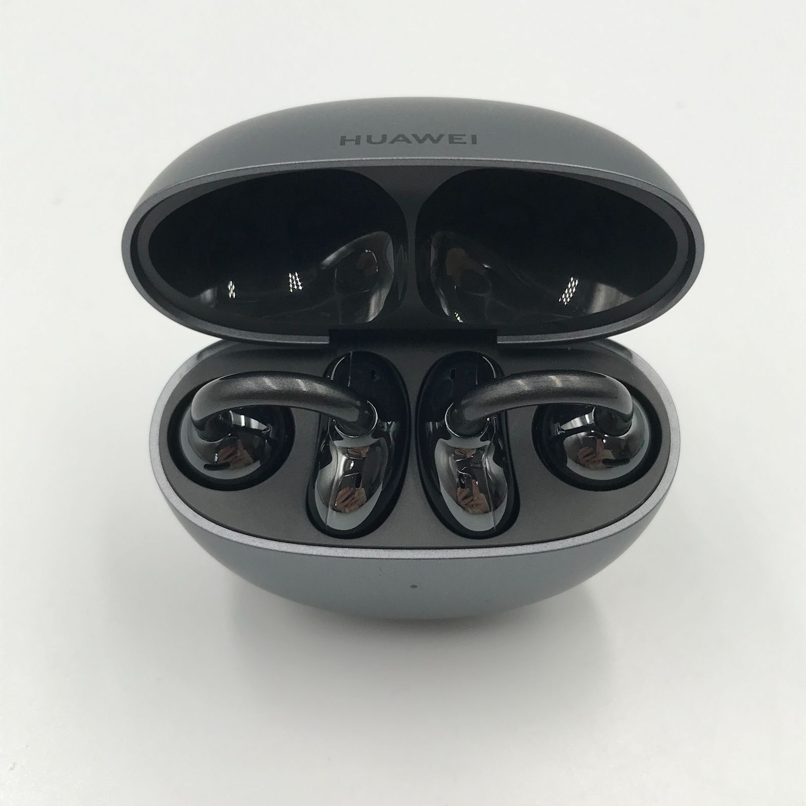 □HUAWEI FreeClip ワイヤレスイヤホン オープンイヤー型 ブラック