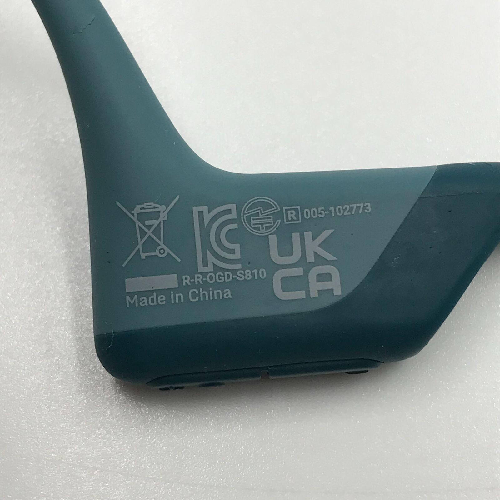 □SHOKZ OpenRun Pro 骨伝導ワイヤレスイヤホン モデルS810 ブルー