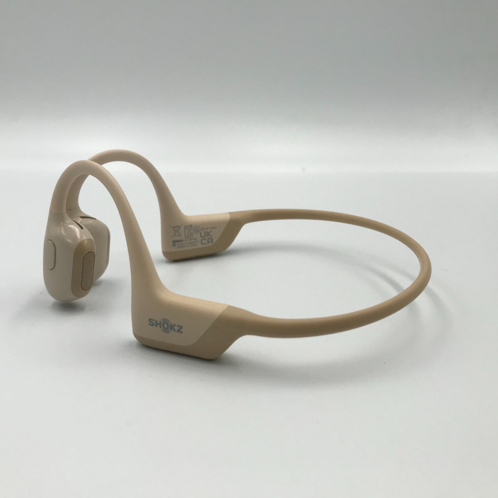 □SHOKZ OpenRun Pro 骨伝導ワイヤレスイヤホン Model:S811 ベージュ