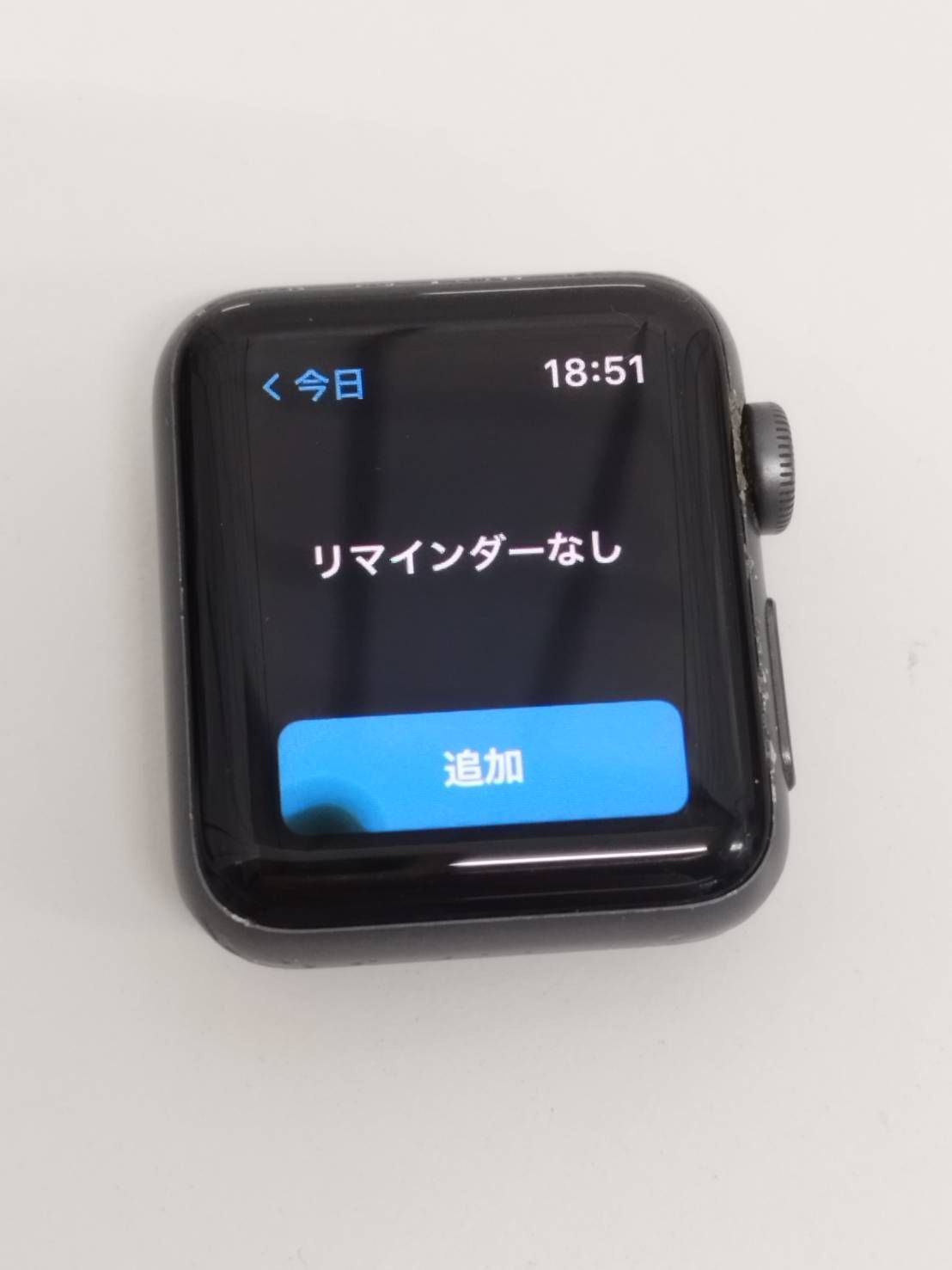 訳アリ】Apple Watch Series 3 38mm GPS スペースグレイ - メルカリ