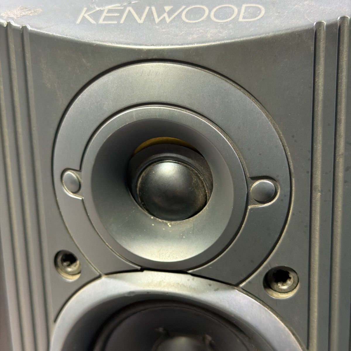 ジャンク】KENWOOD ケンウッド 3ウェイスピーカーペア LS-G7 80W 6Ω