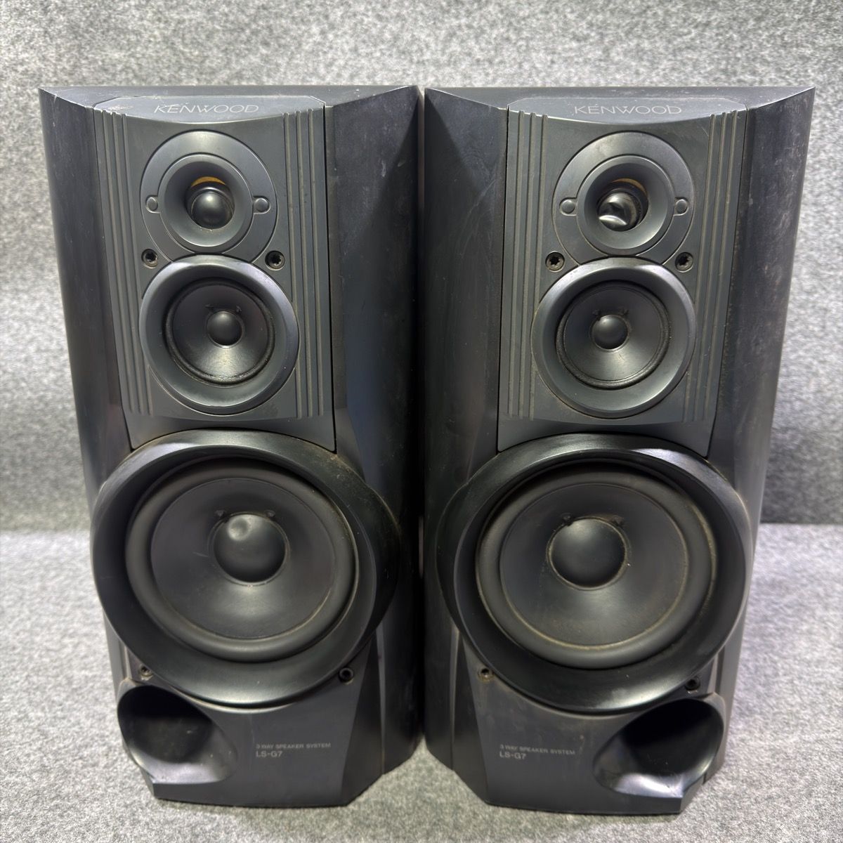 ジャンク KENWOOD LS-G7 スピーカー ブラック ジャンク KENWOOD LS-G7
