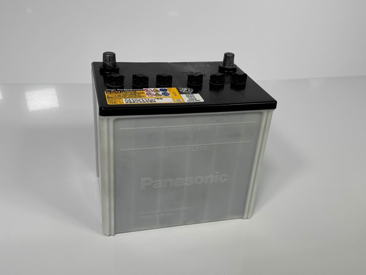 Panasonic パナソニック アイドリングストップ車用 バッテリー Q-85 20HR 65Ah CCA 520A D23(JIS) 電圧12.65～ 中古/点検済み 管理36494