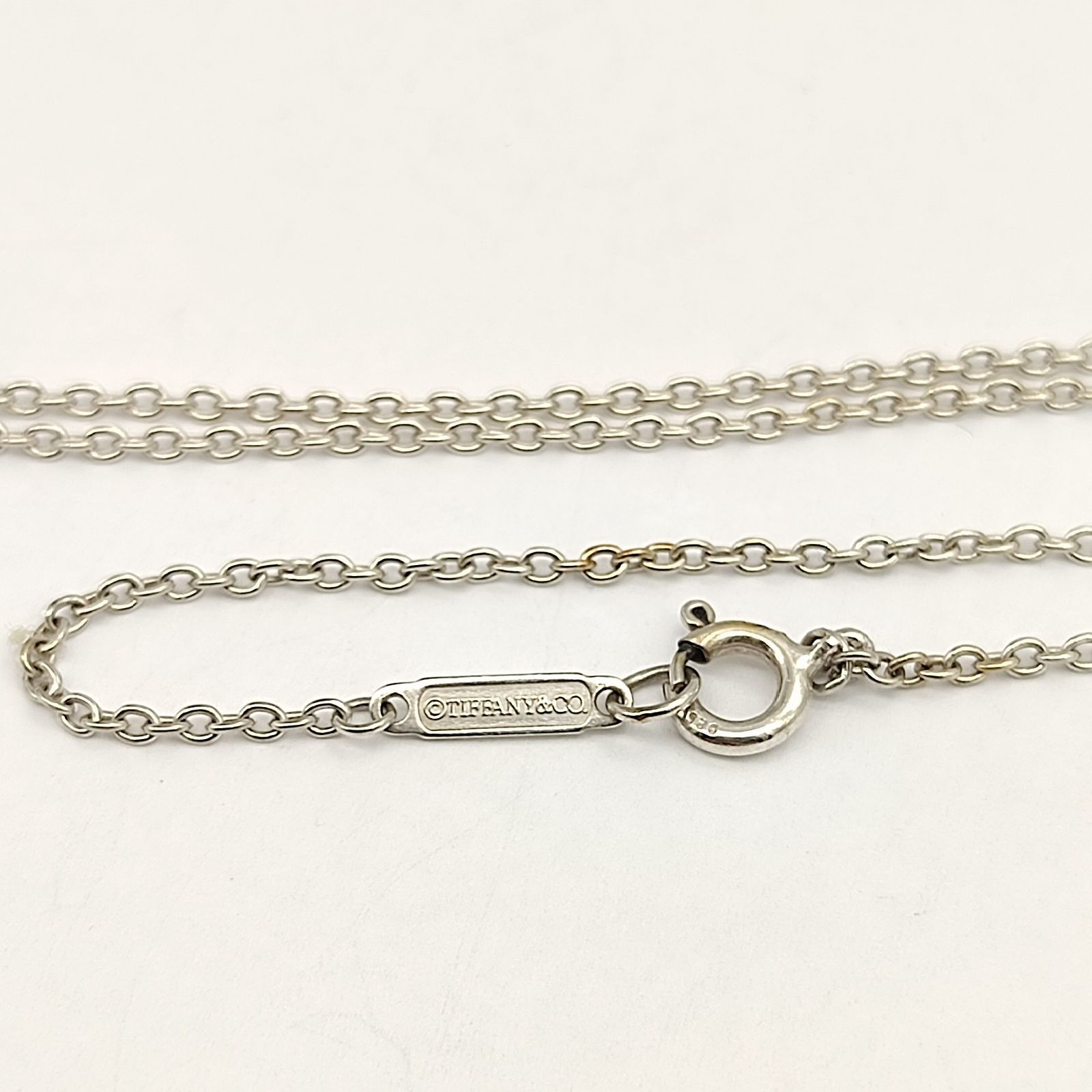 美品】TIFFANY ティファニー アトラスキューブネックレス SILVER