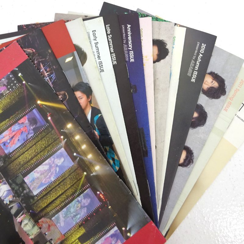 三重店】嵐 ファンクラブ 会報 40号～106号 計67冊 まとめ売りセット
