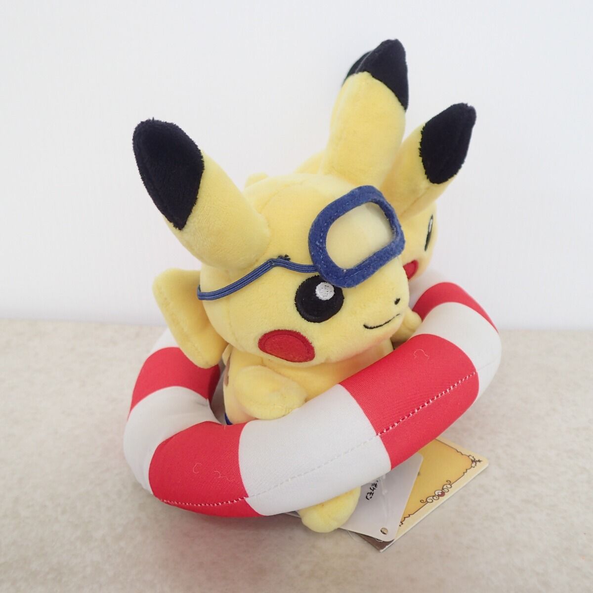 ポケモンセンター ぬいぐるみ マンスリーペアピカチュウ 2016年 7月 紙