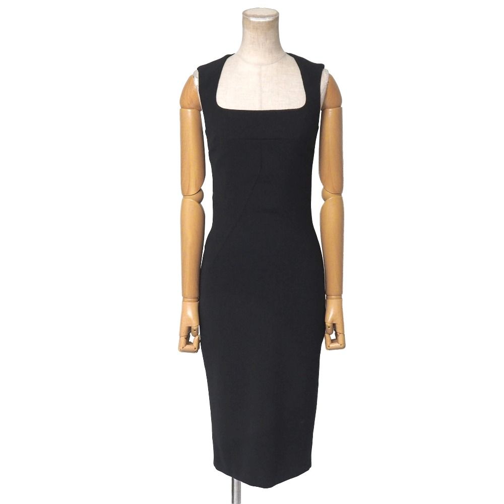 D&G ブラック ノースリーブ ワンピース 24/38 □美品□D&G ディーアンドジー ヴィンテージ ワンピース サイズ24/38