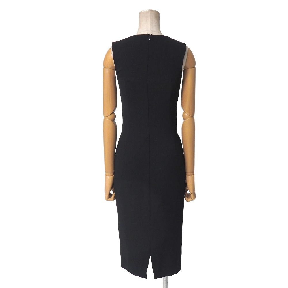 D&G ブラック ノースリーブ ワンピース 24/38 □美品□D&G ディーアンドジー ヴィンテージ ワンピース サイズ24/38