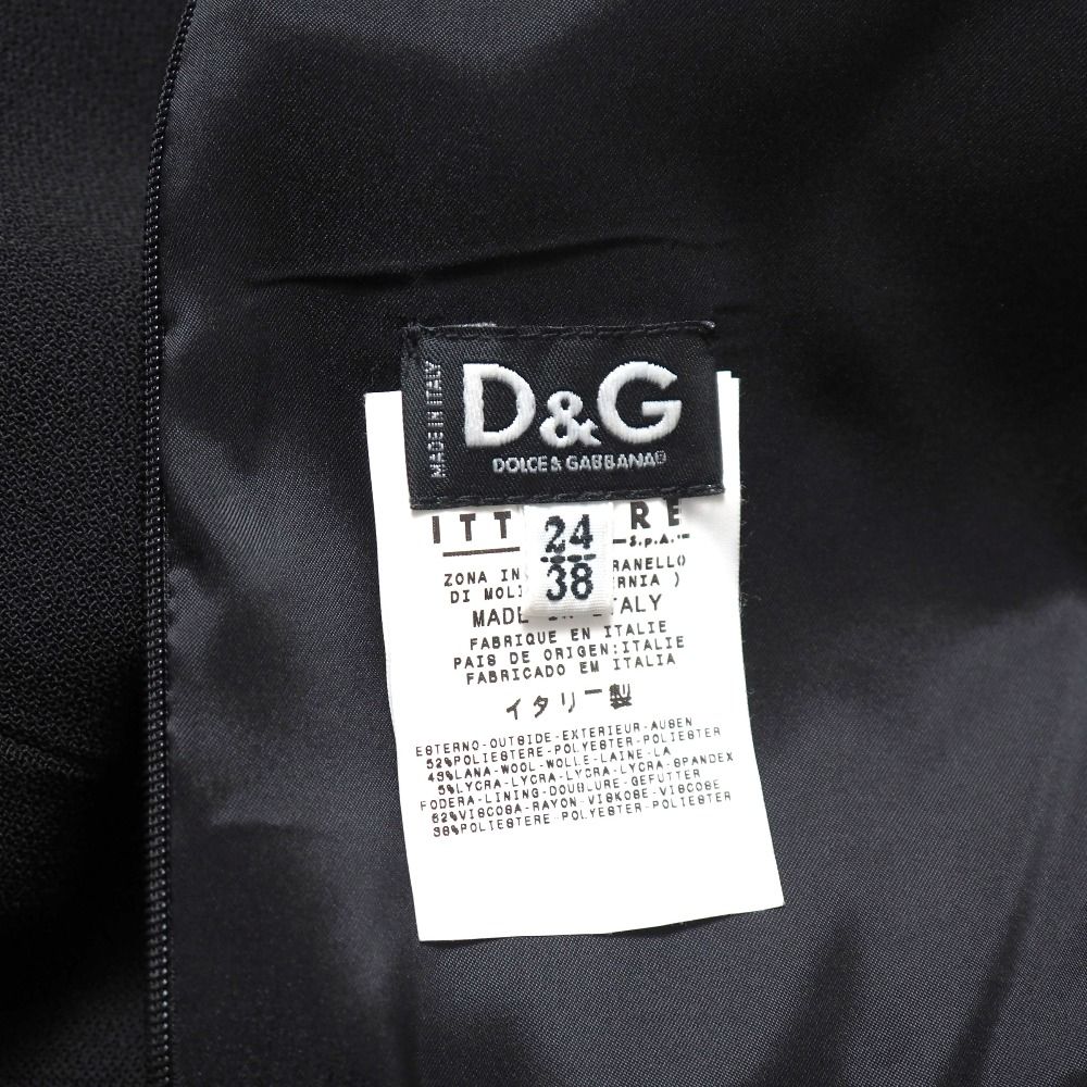□美品□D&G ディーアンドジー ヴィンテージ ワンピース サイズ24/38