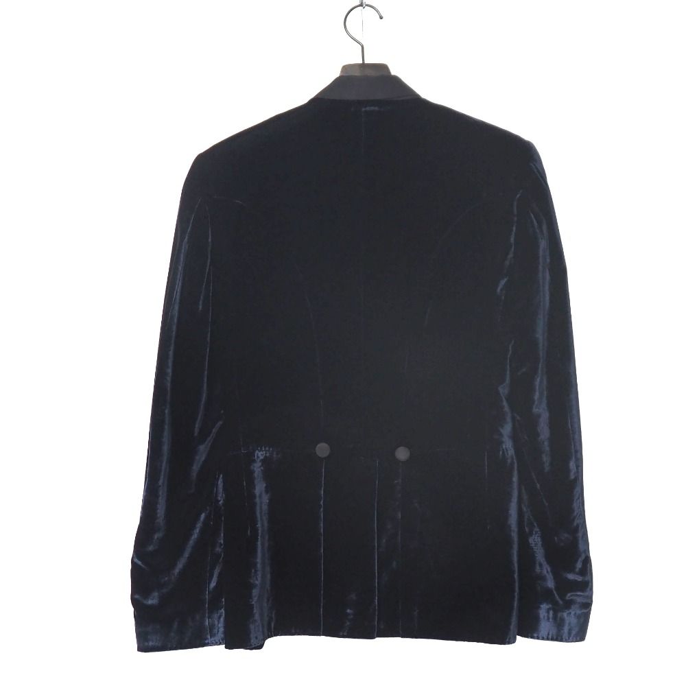 D&G ディーアンドジー ヴィンテージ ジャケット サイズ48 アシメヘム ブレザー ベロア ブランド古着【中古】20260630/RA9951 D&G ディーアンドジー ヴィンテージ ジャケット サイズ48 アシメヘム