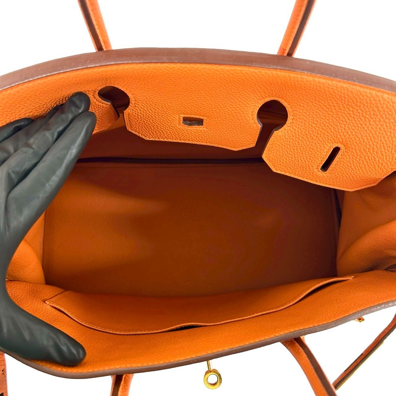 極 美品 箱 袋付き □Q 刻印 HERMES エルメス バーキン 35 トリヨン