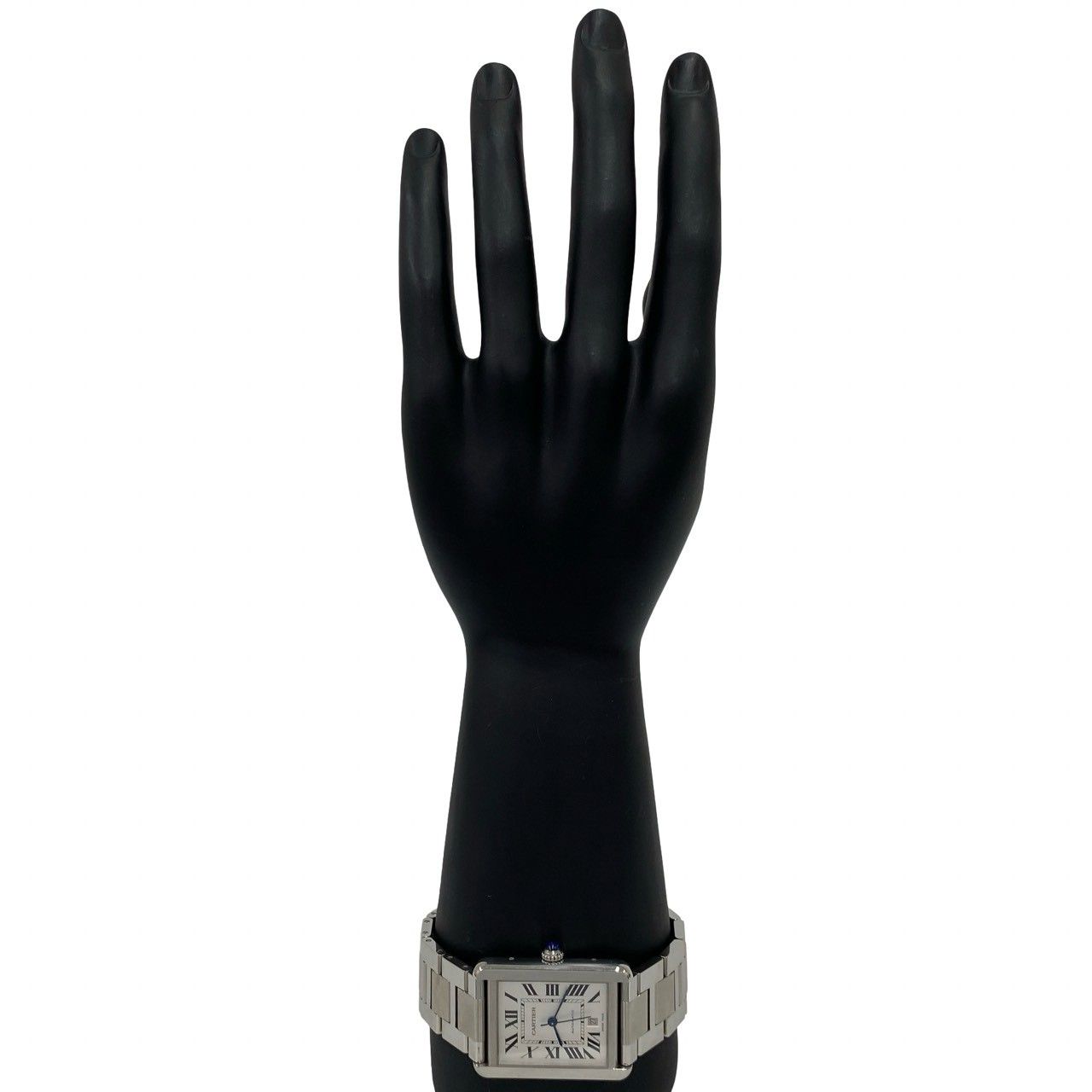極 美品 保存箱付き CARTIER カルティエ タンク ソロ XL ステンレス
