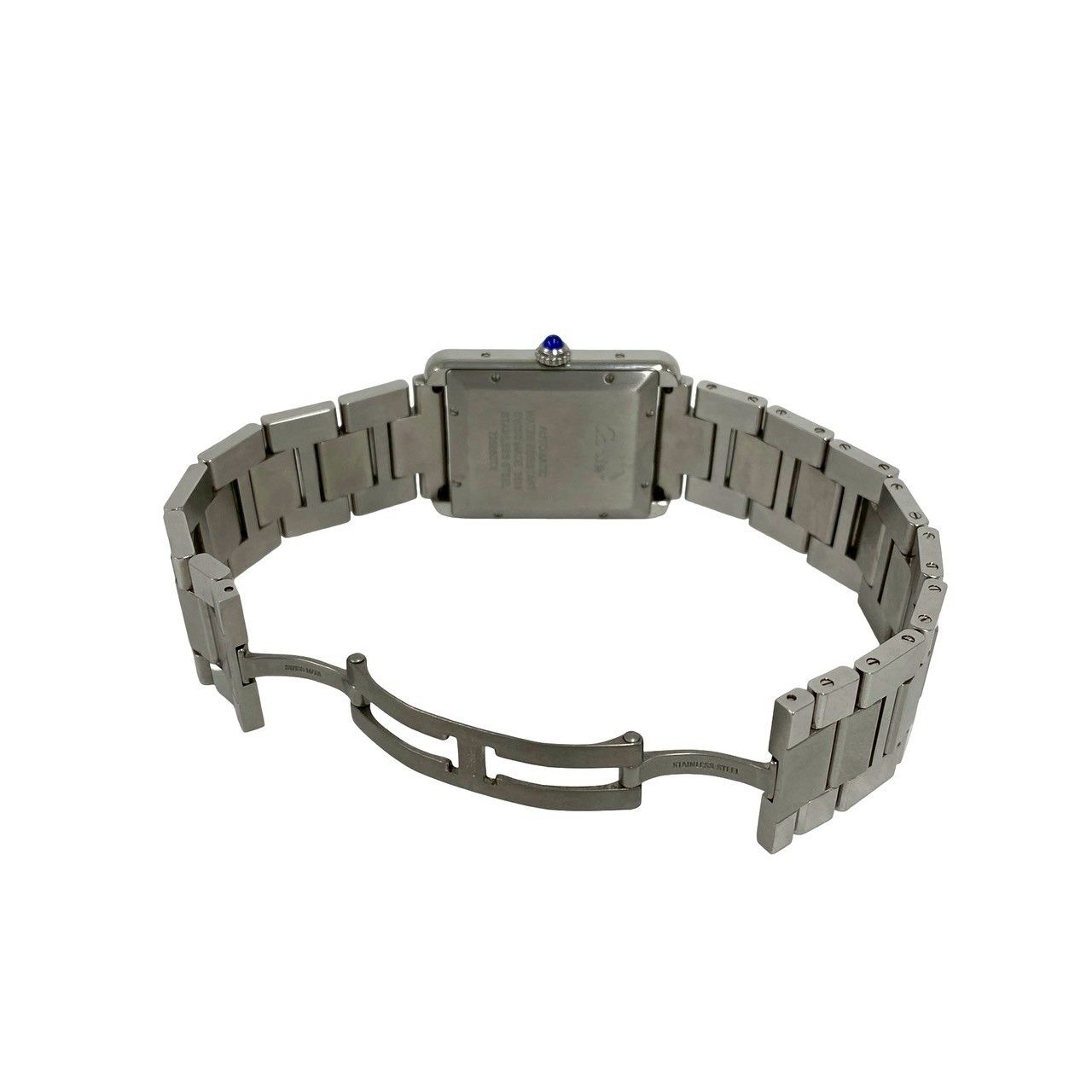 極 美品 保存箱付き CARTIER カルティエ タンク ソロ XL ステンレス