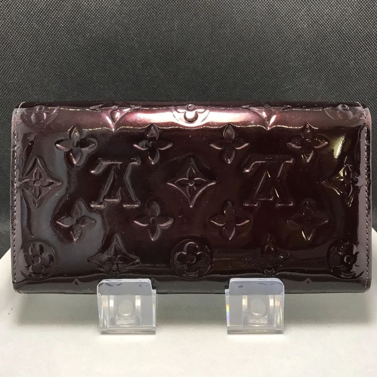 ルイヴィトン LOUIS VUITTON ルイヴィトン 長財布 ポルトフォイユサラ ヴェルニ