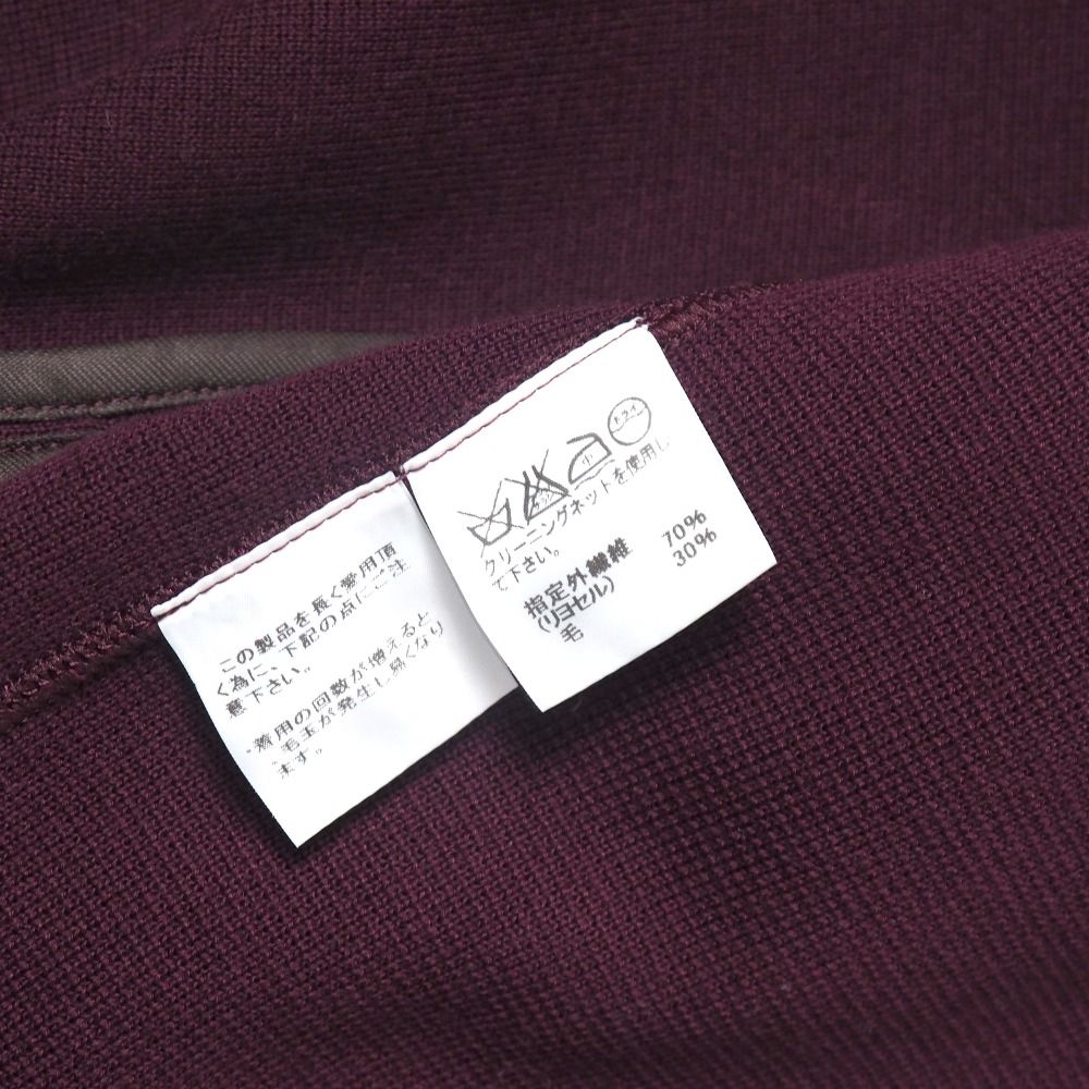 □美品□ISSEY MIYAKE MEN イッセイミヤケ メン コート サイズ2 ニット