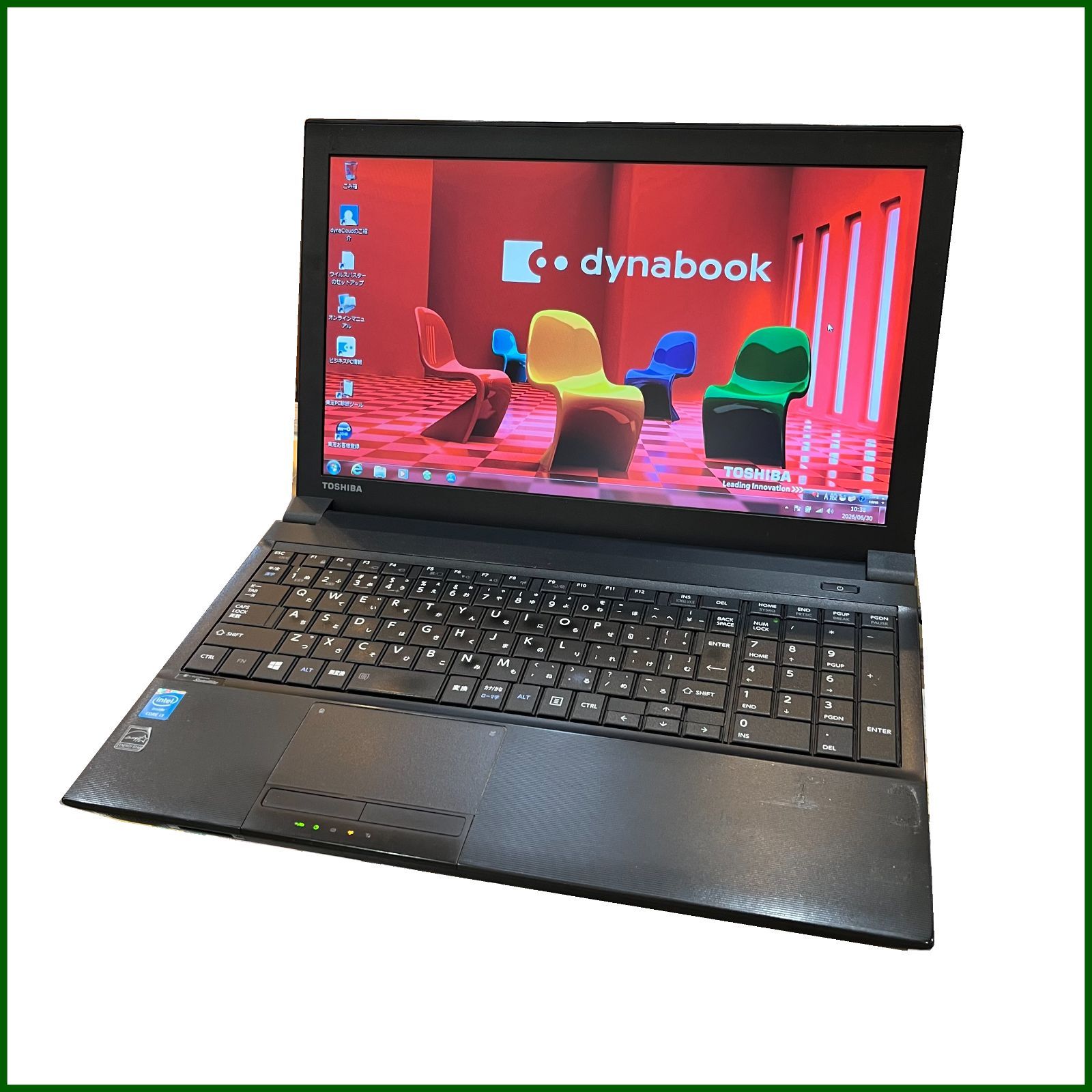 東芝 dynabook B554/L Core i3 中古 Win7Pro - メルカリ