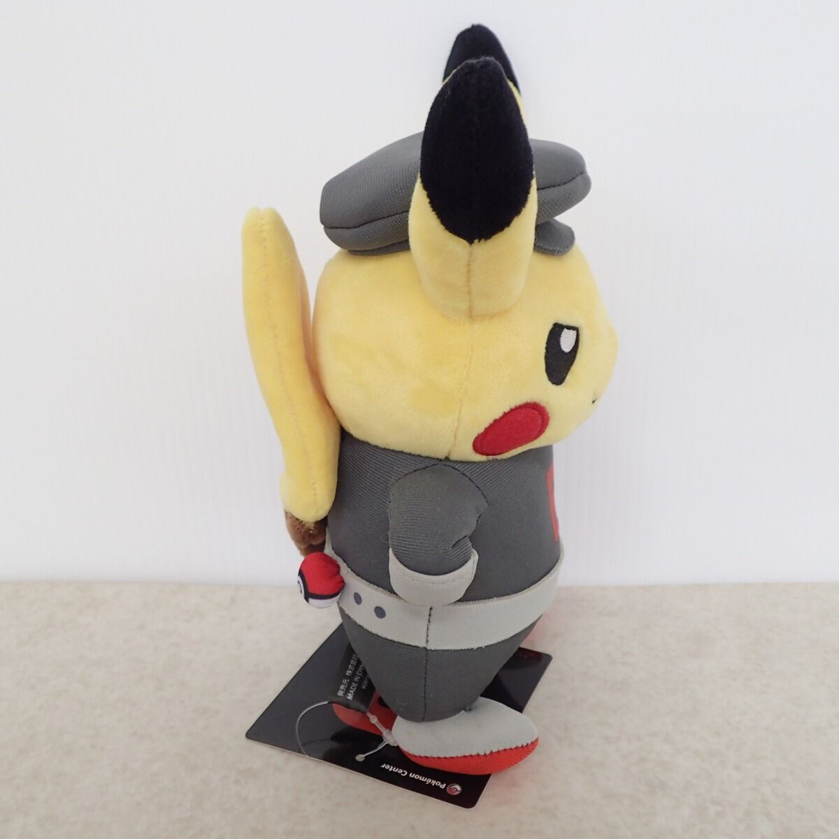 ポケモンセンター ぬいぐるみ 団員ごっこピカチュウ ロケット団 紙タグ