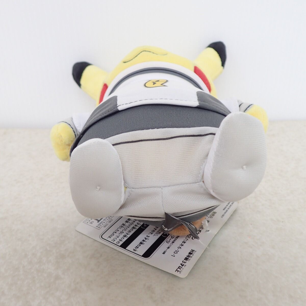 ☆ポケモン☆　ギンガ団　ボスごっこピカチュウ　ぬいぐるみ　タグ付き ポケモンセンター ぬいぐるみ 団員ごっこピカチュウ ギンガ団 紙タグ