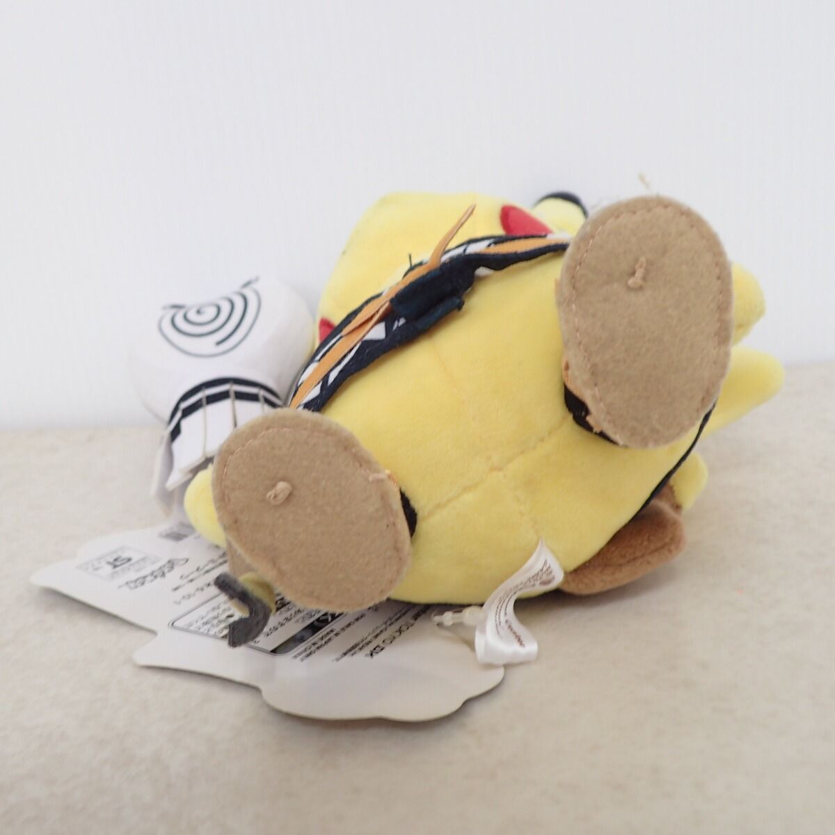 ポケモンセンター ぬいぐるみ 火消し姿のピカチュウ 紙タグ付き