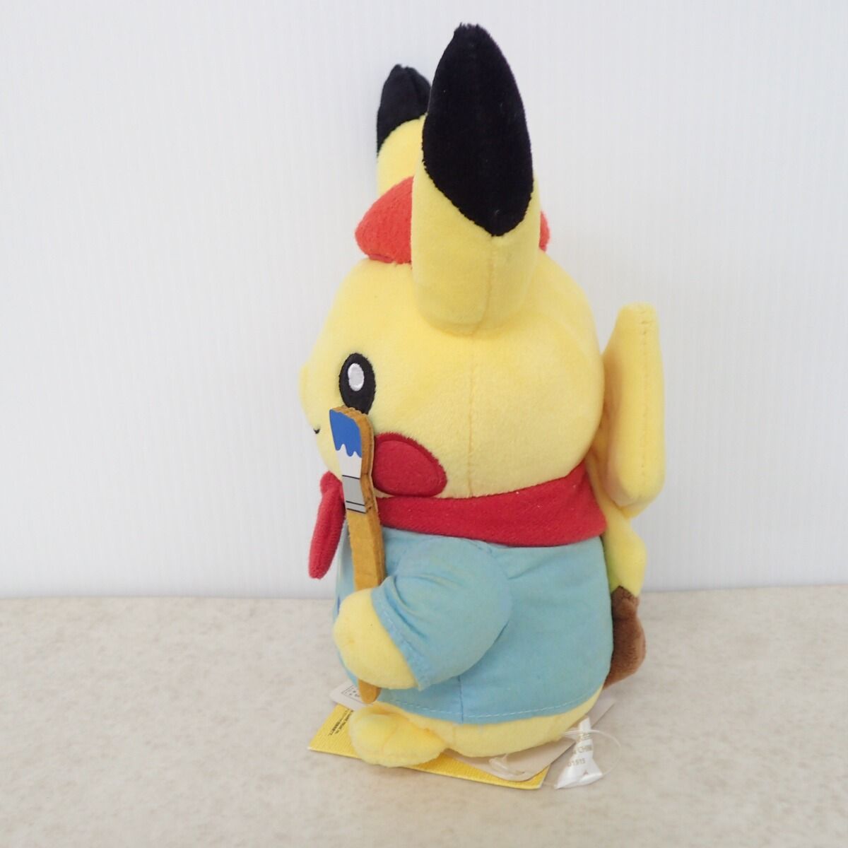 ポケモンセンター ぬいぐるみ マンスリーピカチュウ2015年 10月 紙タグ
