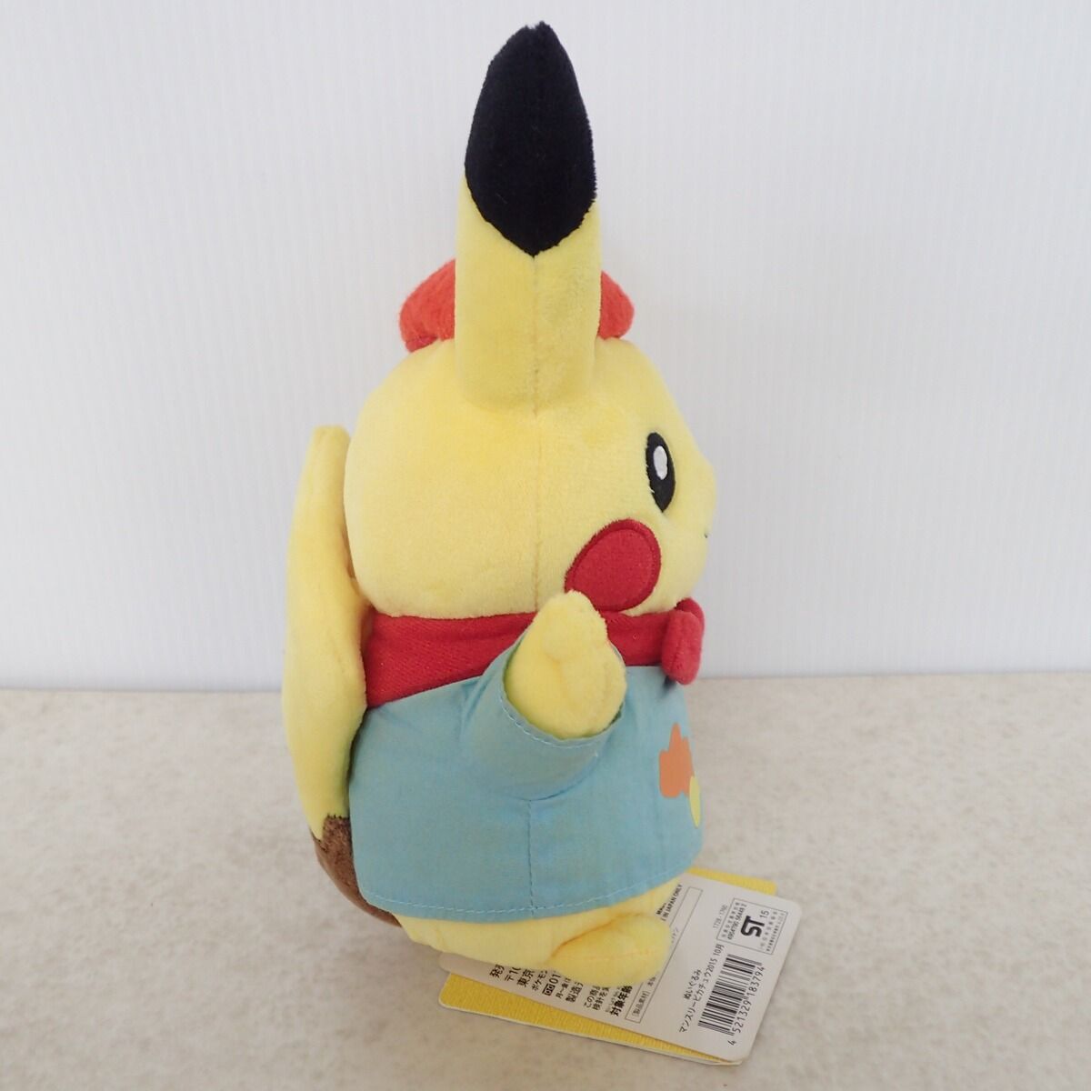 ポケモンセンター ぬいぐるみ マンスリーピカチュウ2015年 10月 紙タグ