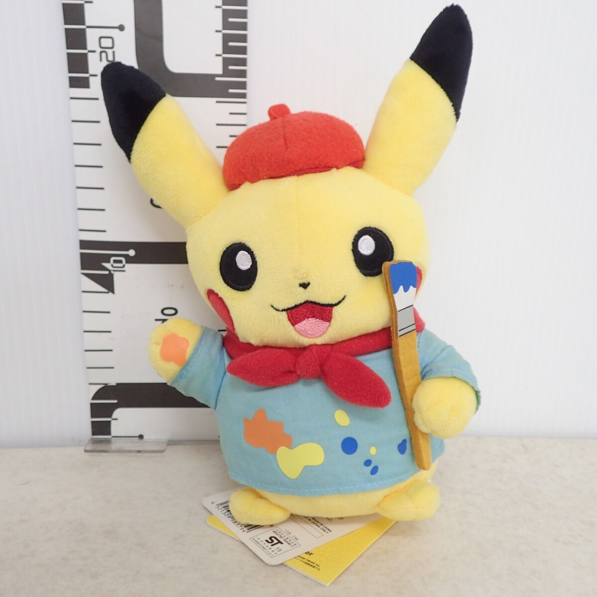 ポケモンセンター ぬいぐるみ マンスリーピカチュウ2015年 10月 紙タグ