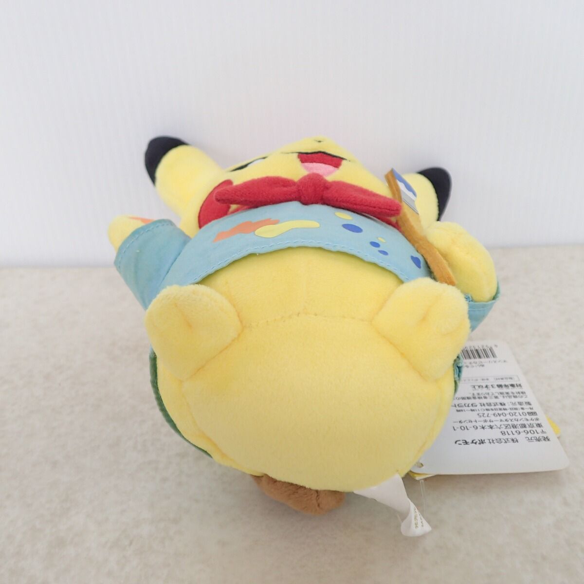 ポケモンセンター ぬいぐるみ マンスリーピカチュウ2015年 10月 紙タグ