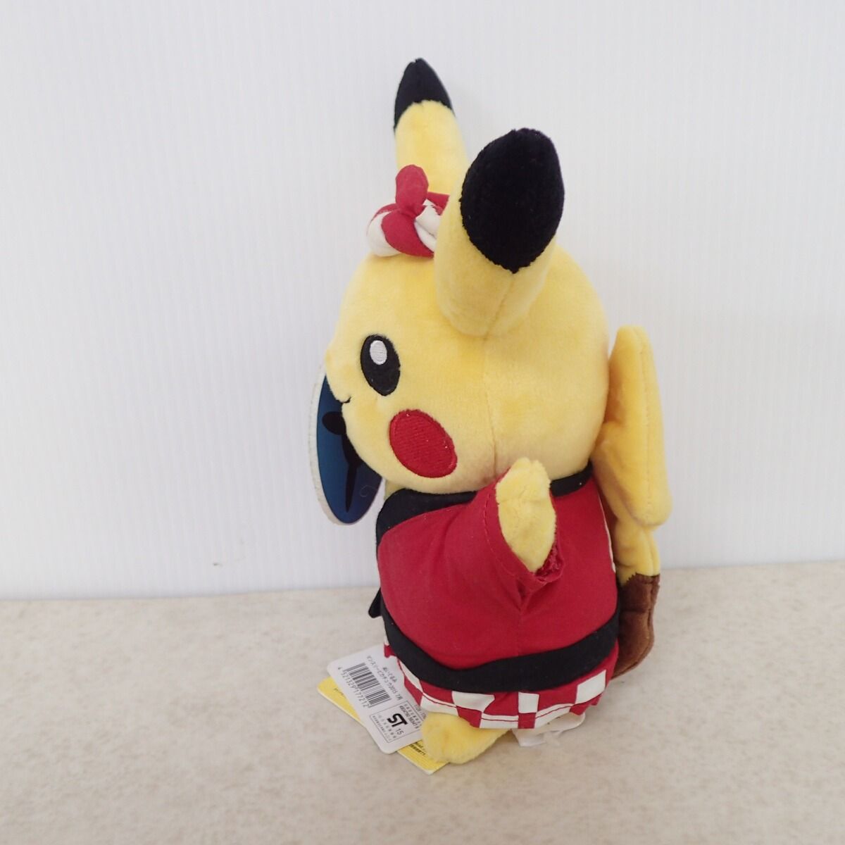 ポケモンセンター ぬいぐるみ マンスリーピカチュウ 2015年 7月 紙タグ