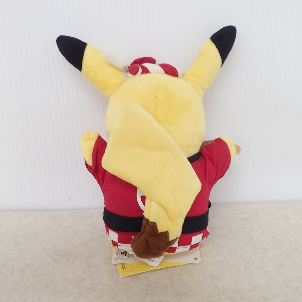 ポケモンセンター ぬいぐるみ マンスリーピカチュウ 2015年 7月 紙タグ