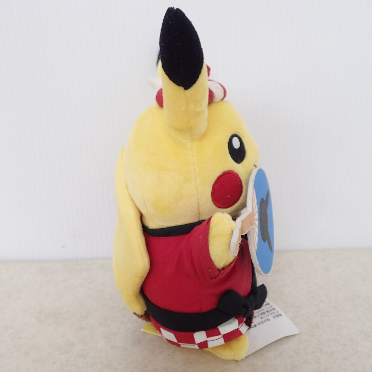 ポケモンセンター ぬいぐるみ マンスリーピカチュウ 2015年 7月 紙タグ