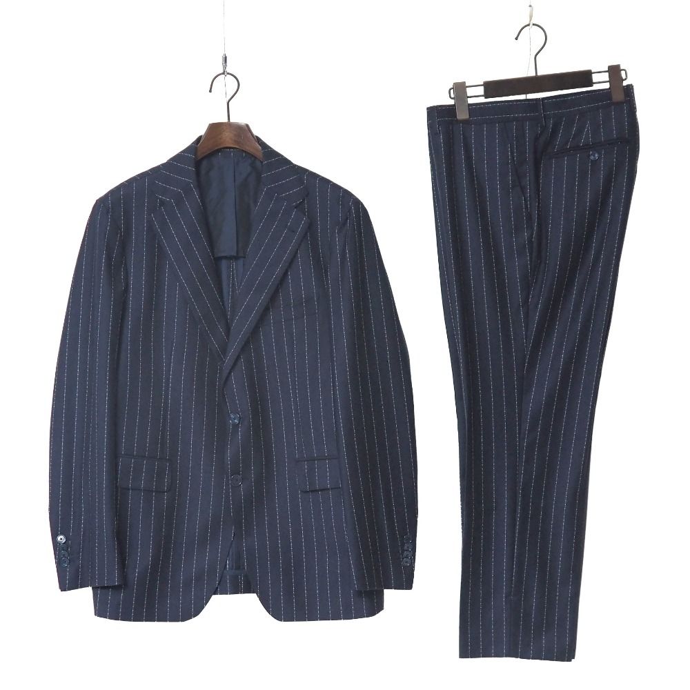 □美品□TAGLIATORE タリアトーレ スーツ サイズ50/7 R ストライプ