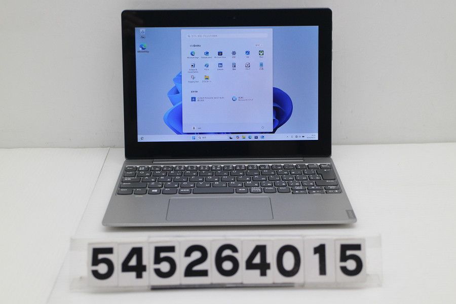Lenovo ideapad D330-10IGM Cerelon N4000 1.1GHz/4GB/64GB/10.1W/WXGA(1280x800) タッチパネル/Win11 【545264015】