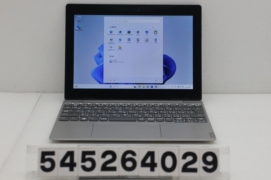 Lenovo ideapad D330-10IGM Cerelon N4000 1.1GHz/4GB/64GB/10.1W/WXGA(1280x800) タッチパネル/Win11 【545264029】