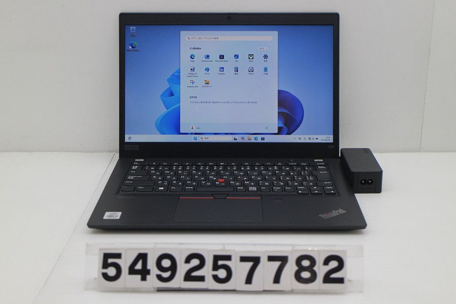 Lenovo ThinkPad X13 Gen1 Core i3 10110U 2.1GHz/8GB/256GB(SSD)/13.3W/FWXGA(1366x768)/Win11 【549257782】