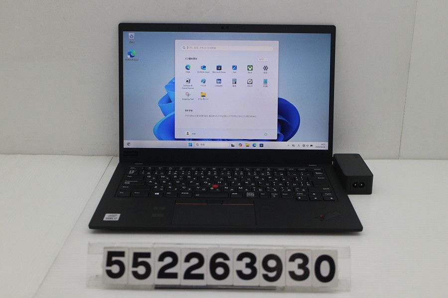 Lenovo ThinkPad X1 Carbon 8th Gen Core i7 10510U 1.8GHz/16GB/512GB(SSD)/14W/FHD(1920x1080) タッチパネル/Win11 【552263930】 42,770円