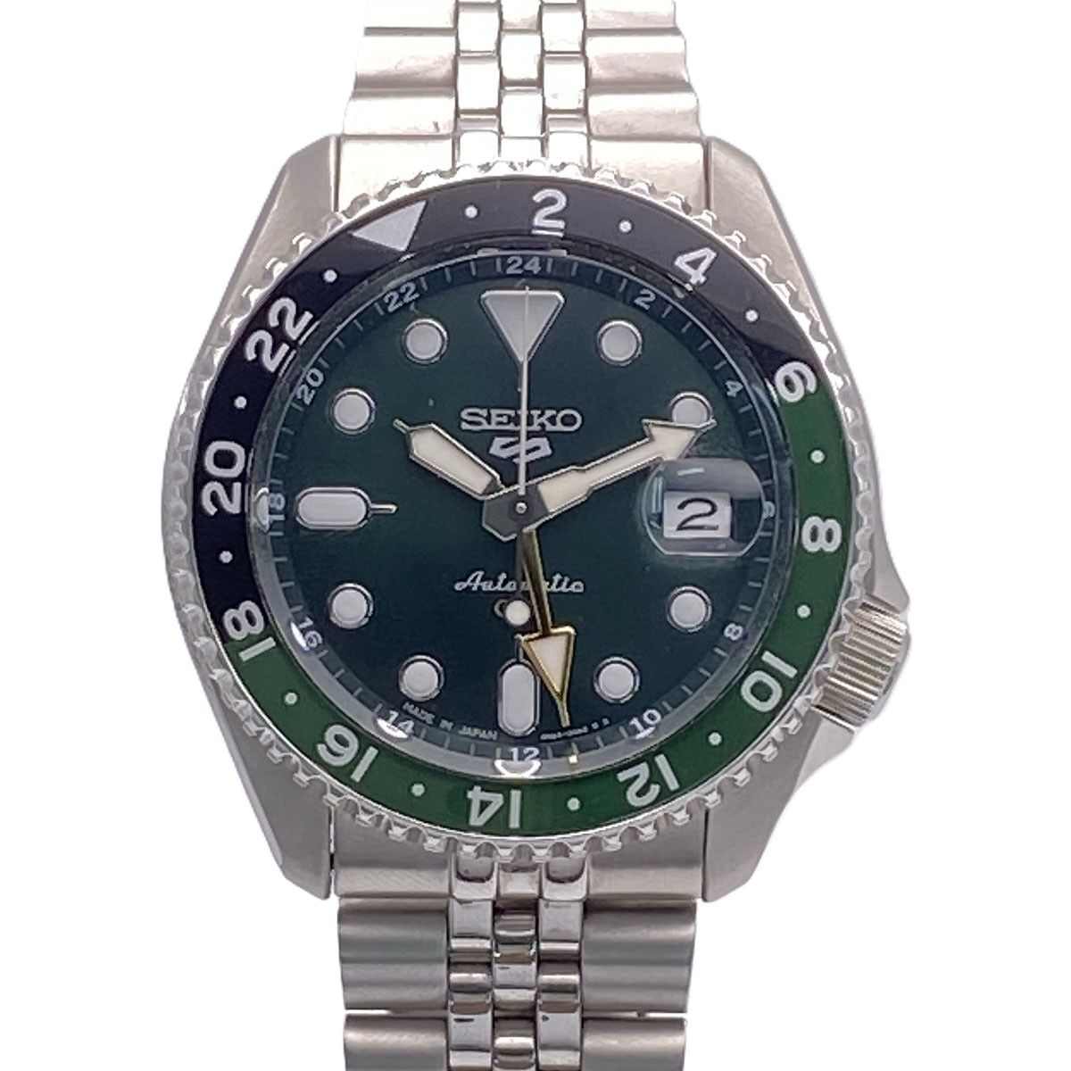 SEIKO セイコー SEIKO 5スポーツ 腕時計 SBSC019 メンズ グリーン 中古 32,370円