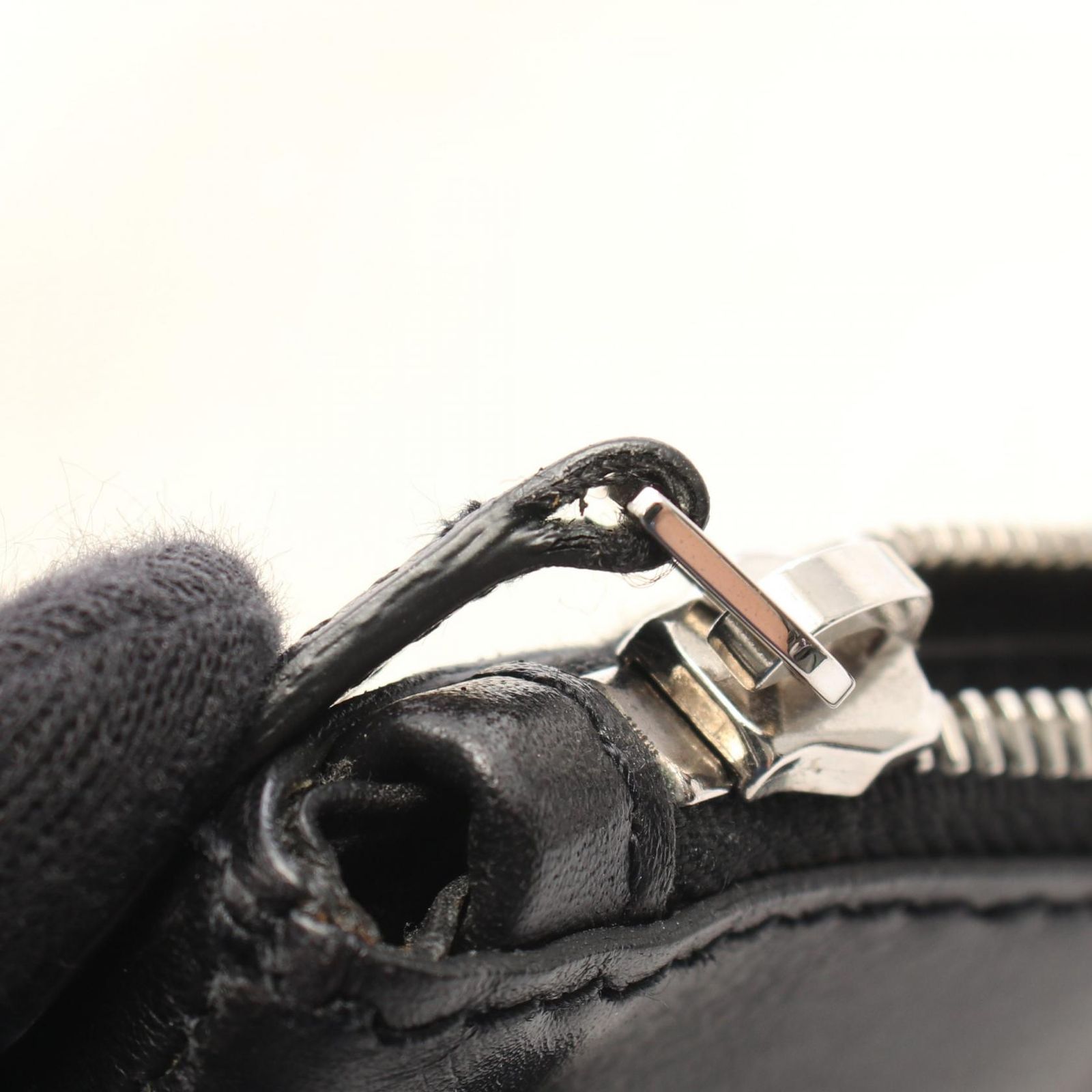 BALENCIAGA バレンシアガ ネイビークリップ M セカンドバッグ クラッチ