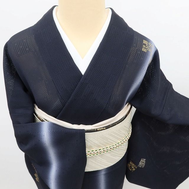 百華❀Y5188◇美品 夏着物 変わり絽 正絹 手縫い仕立て 付下げ訪問着