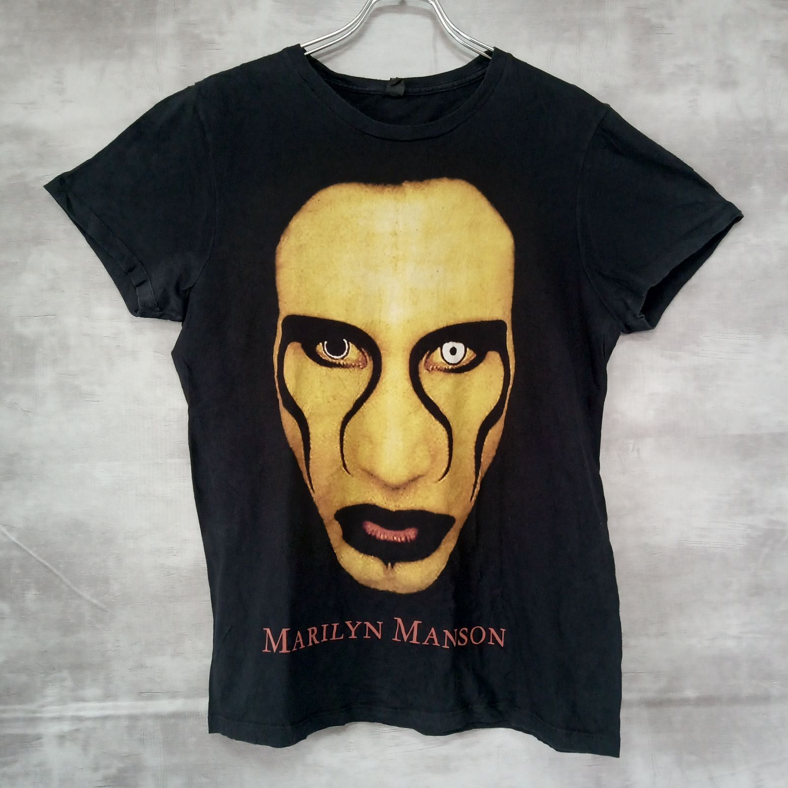 MARILYN MANSON マリリンマンソン 半袖 Tシャツ フェイスグラフィック