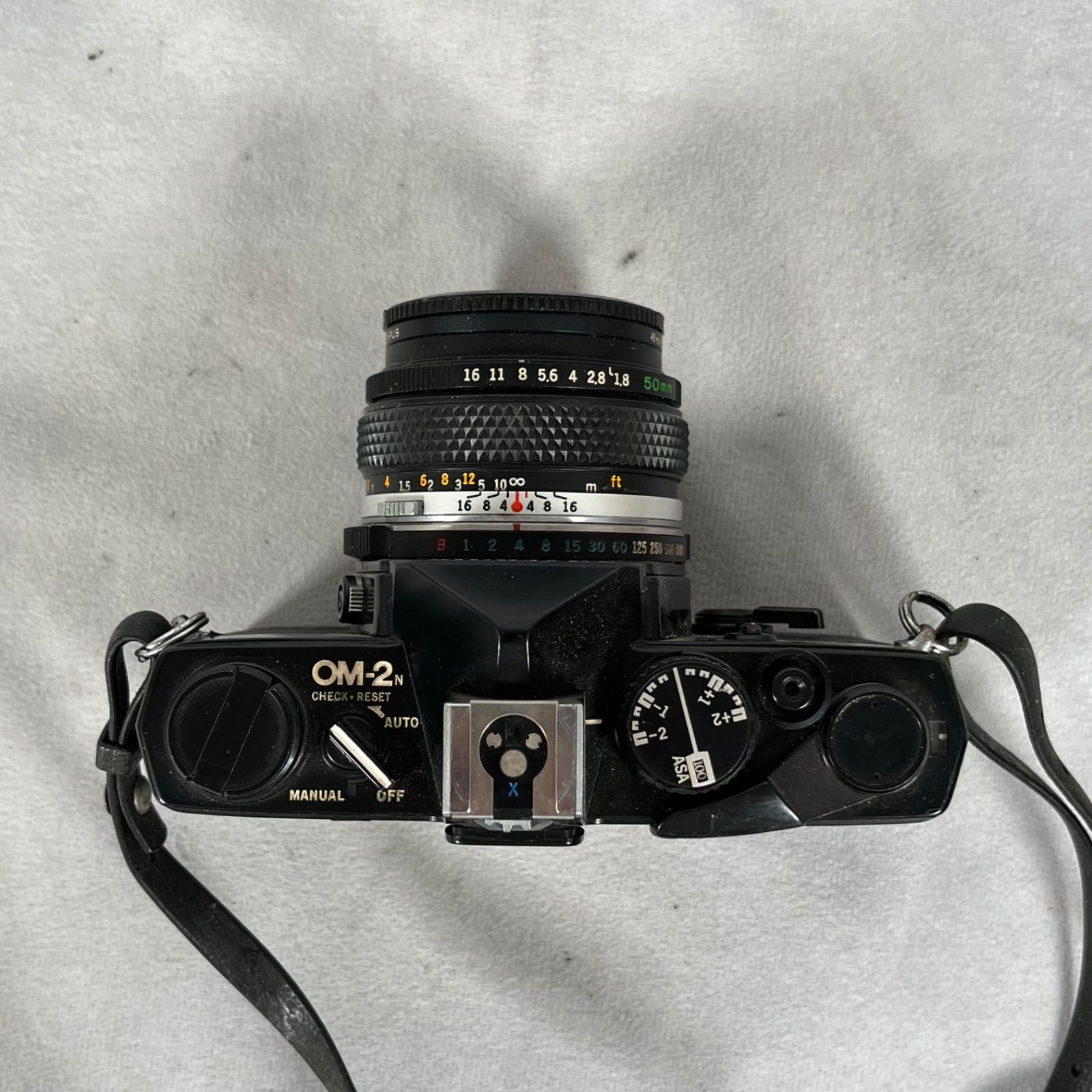 管2606-325】OLYMPUS オリンパス OM-2 ブラック コンパクトフィルム