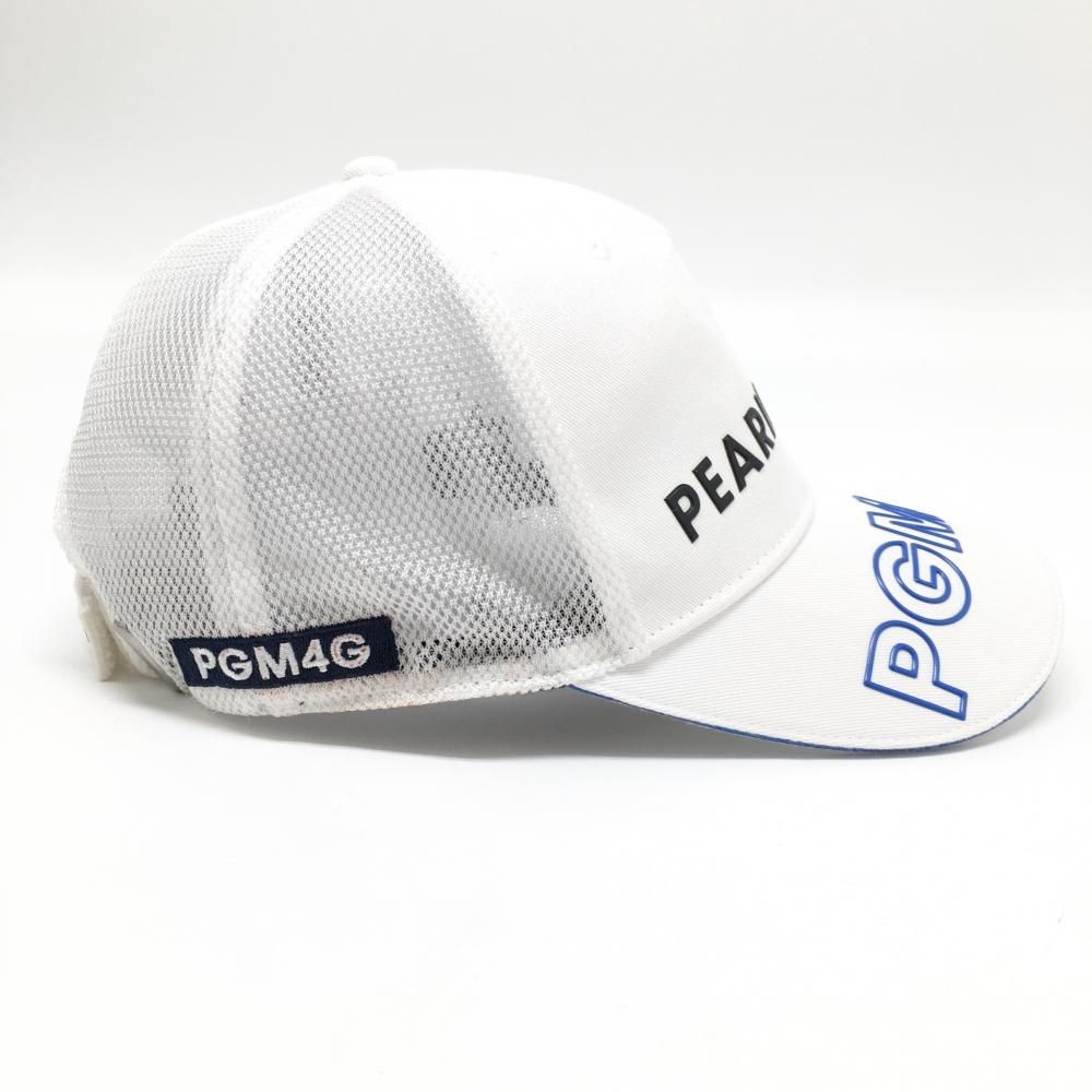 パーリーゲイツ メッシュキャップ 白 FR ゴルフウェア PEARLY GATES