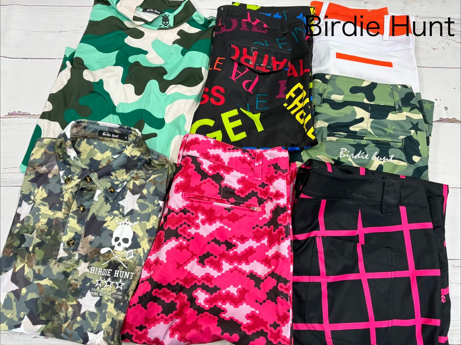 S1001◇ メンズ バーディーハントBirdie Hunt おまとめ 7点 ゴルフ