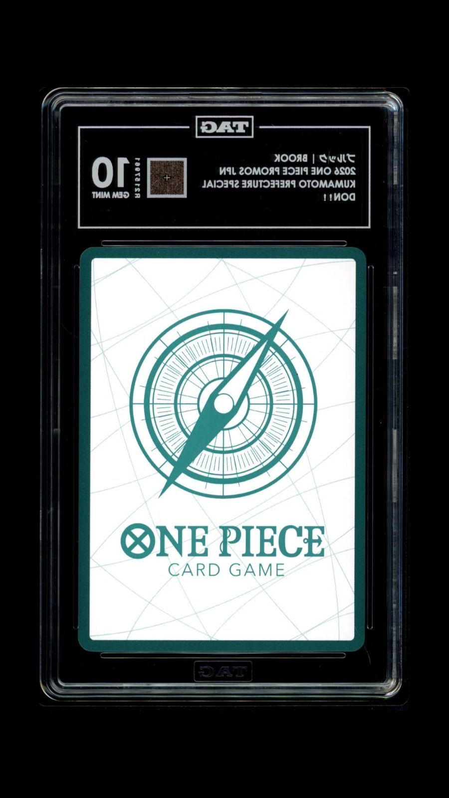 PSA10相当 TAG10 ドン!!カード ブルック 熊本スペシャル プロモ