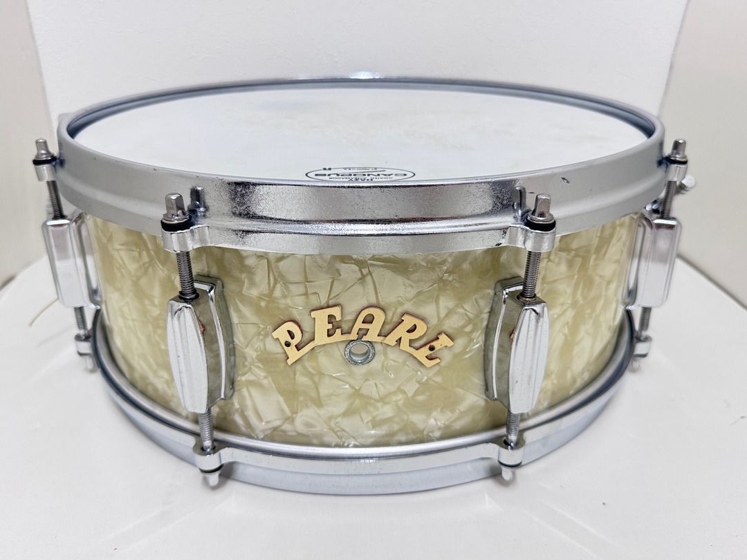 USED PEARL Japan Vintage Wood Shell スネアドラム14ｘ5.5 ウッド +R.F. W.M.P.