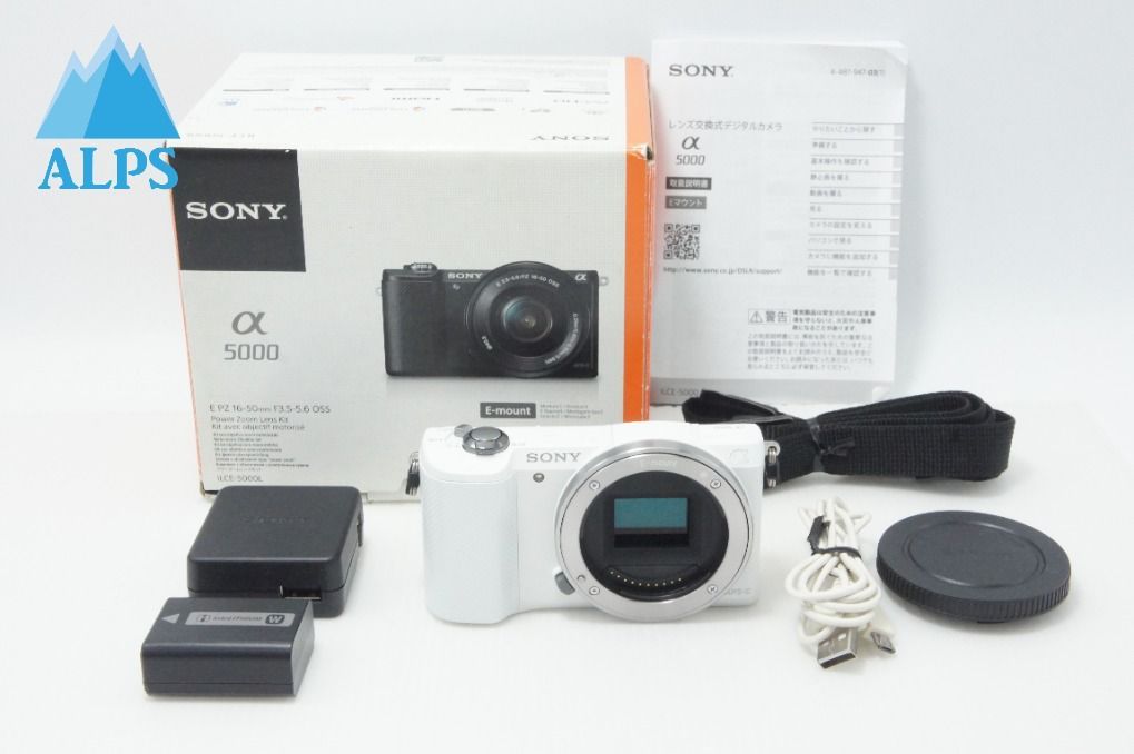 良品 SONY ソニー α5000 ボディ ILCE-5000 ミラーレス一眼カメラ