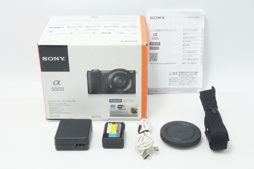 良品 SONY ソニー α5000 ボディ ILCE-5000 ミラーレス一眼カメラ