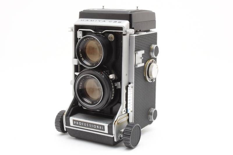 実用品 MAMIYA マミヤ C33 PROFESSIONAL 3.5 105mm 二眼カメラ #4243-7