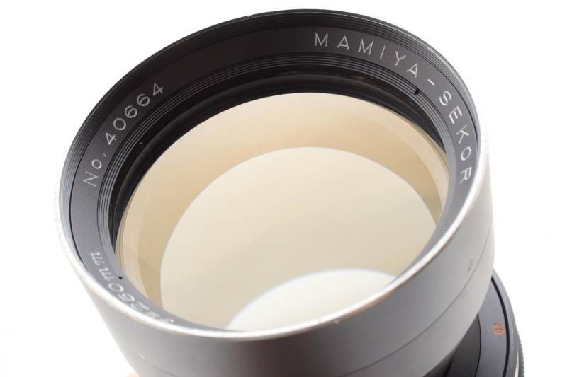 実用品 MAMIYA マミヤ MAMIYA-SEKOR 4.5 250mm MFレンズ #4243-8